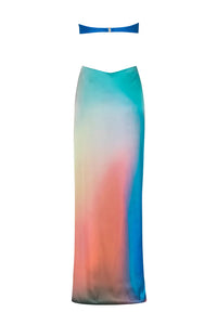 Hire BAOBAB Voila Maxi Dress in Blue worn by Maura Higgins