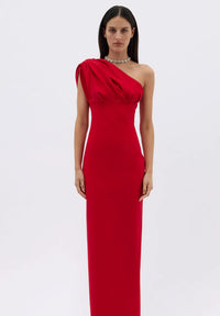 Hire RACHEL GILBERT Winnie Gown in Cherry Red