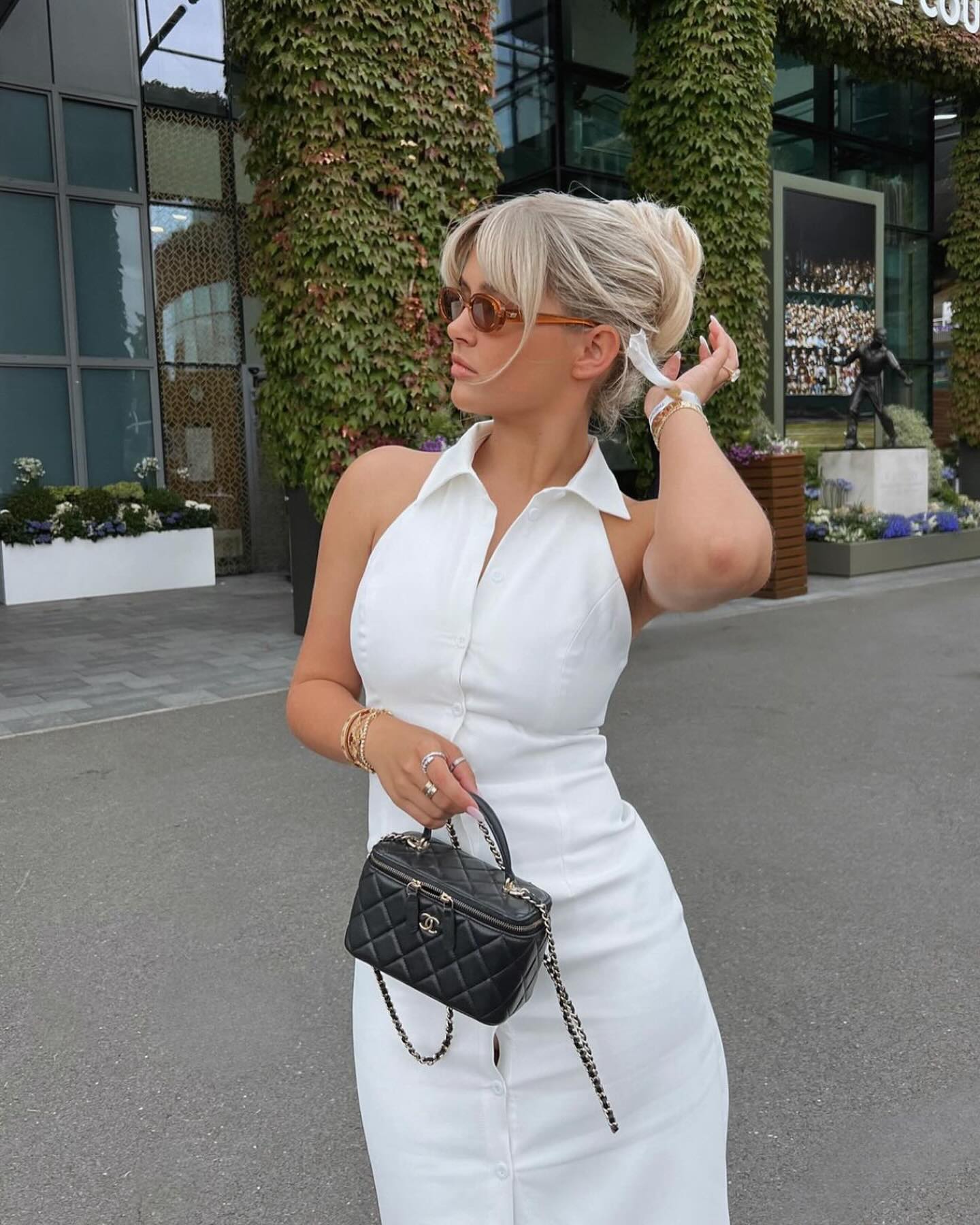 Hire ODD MUSE The Ultimate Muse Collar Maxi Dress White