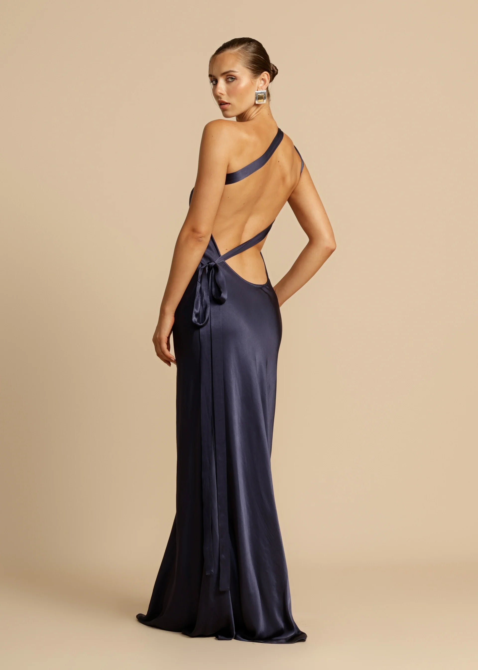 Hire ARCINA ORI Monique Dress in Navy Blue