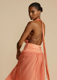 Hire ARCINA ORI Serena Dress in Coral