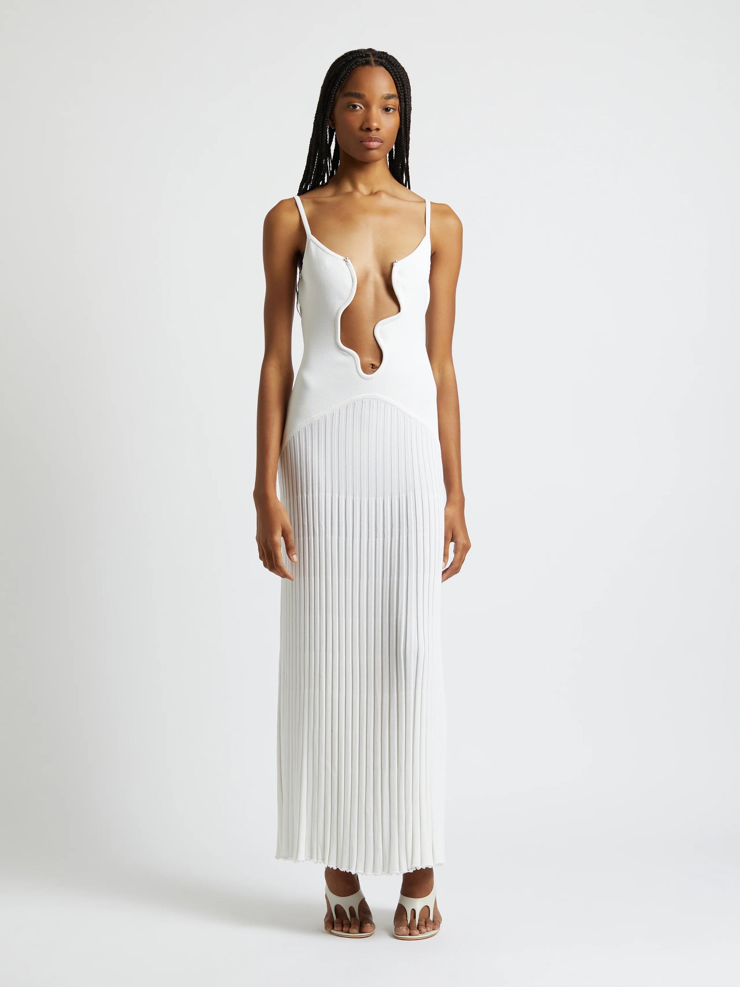 Hire CHRISTOPHER ESBER Salacia Wire Sunray Dress in White