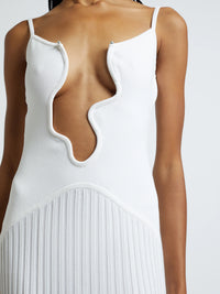 Hire CHRISTOPHER ESBER Salacia Wire Sunray Dress in White