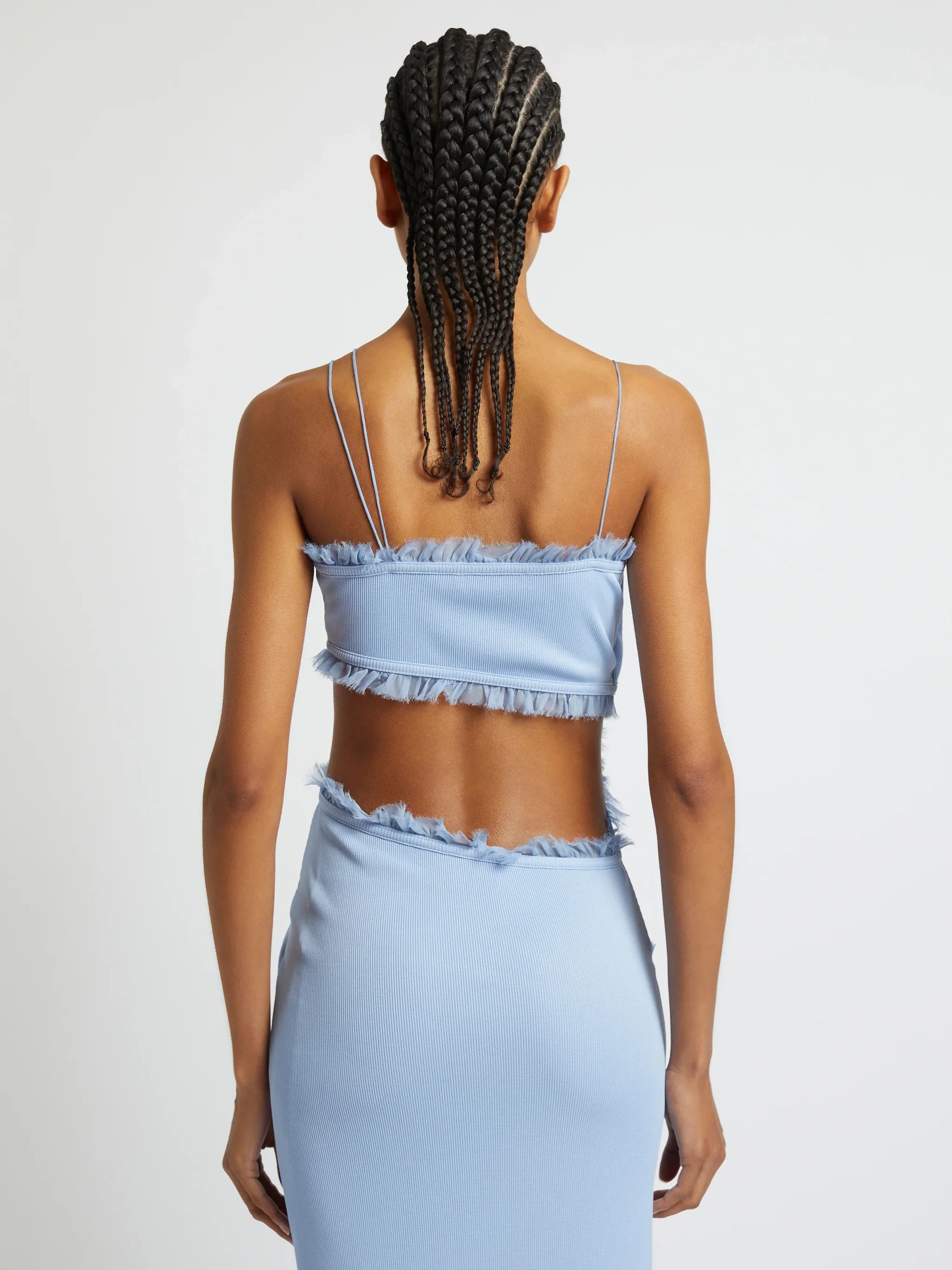 Hire CHRISTOPHER ESBER Carina Interlinked Dress in Cornflower Blue
