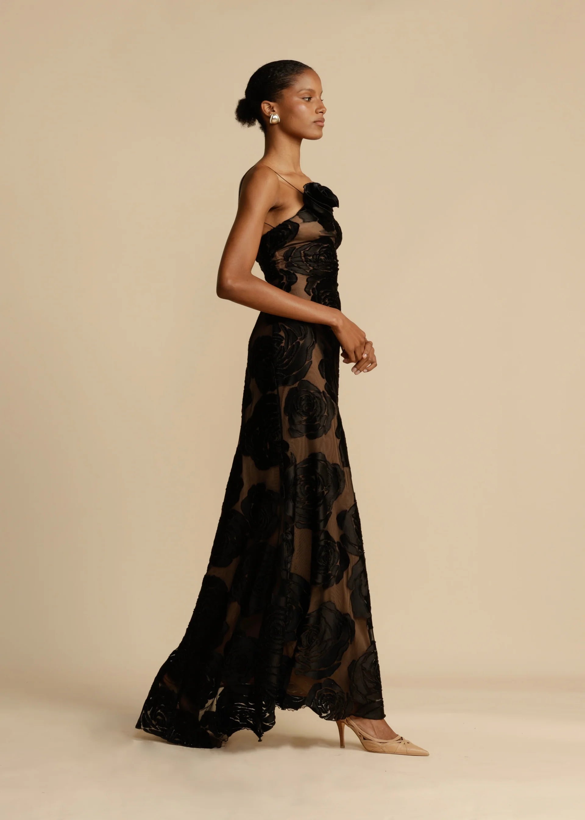 Hire ARCINA ORI Marcella Dress in Black