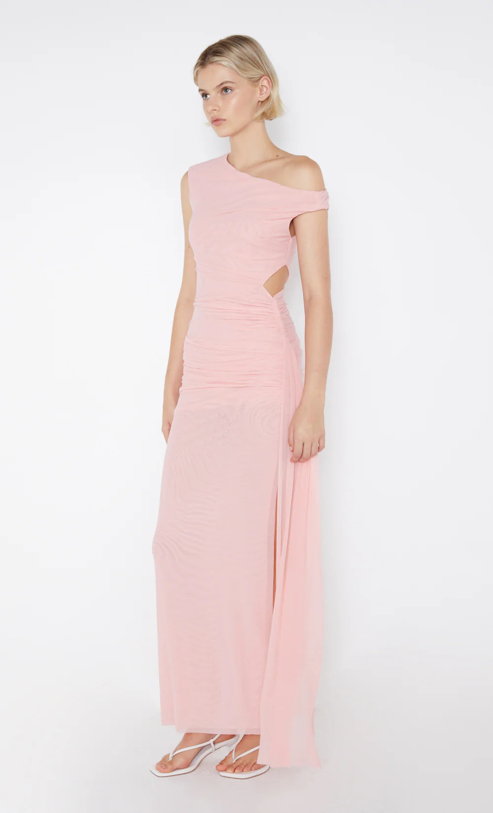 Hire BEC + BRIDGE Victoria Asym Dress in Pink