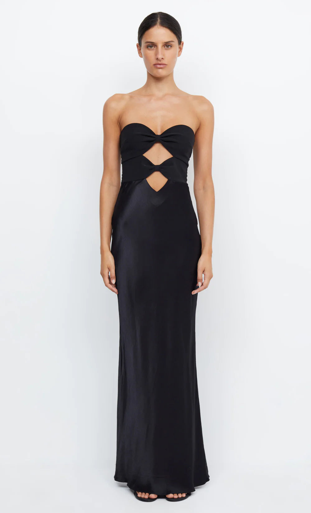 Hire Bec + Bridge Halle Strapless Dress In Black