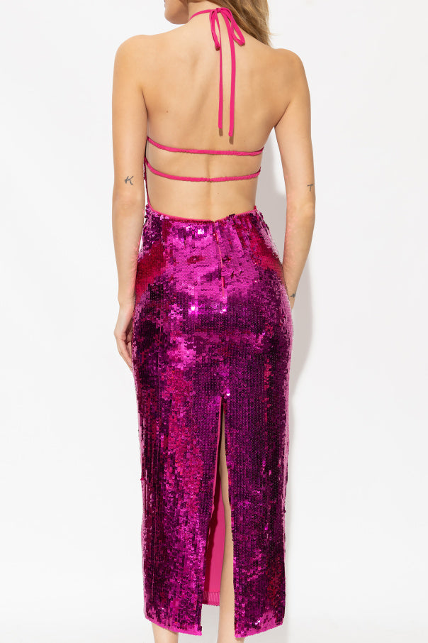 Hire CULT GAIA Tasmina Dress in Anemone Pink