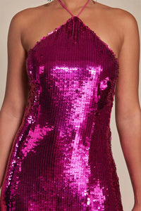 Hire CULT GAIA Tasmina Dress in Anemone Pink