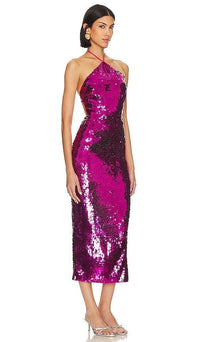 Hire CULT GAIA Tasmina Dress in Anemone Pink