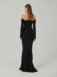 Hire EFFIE KATS Anita Gown in Black