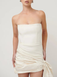 Hire EFFIE KATS Nadia Mini Dress in White