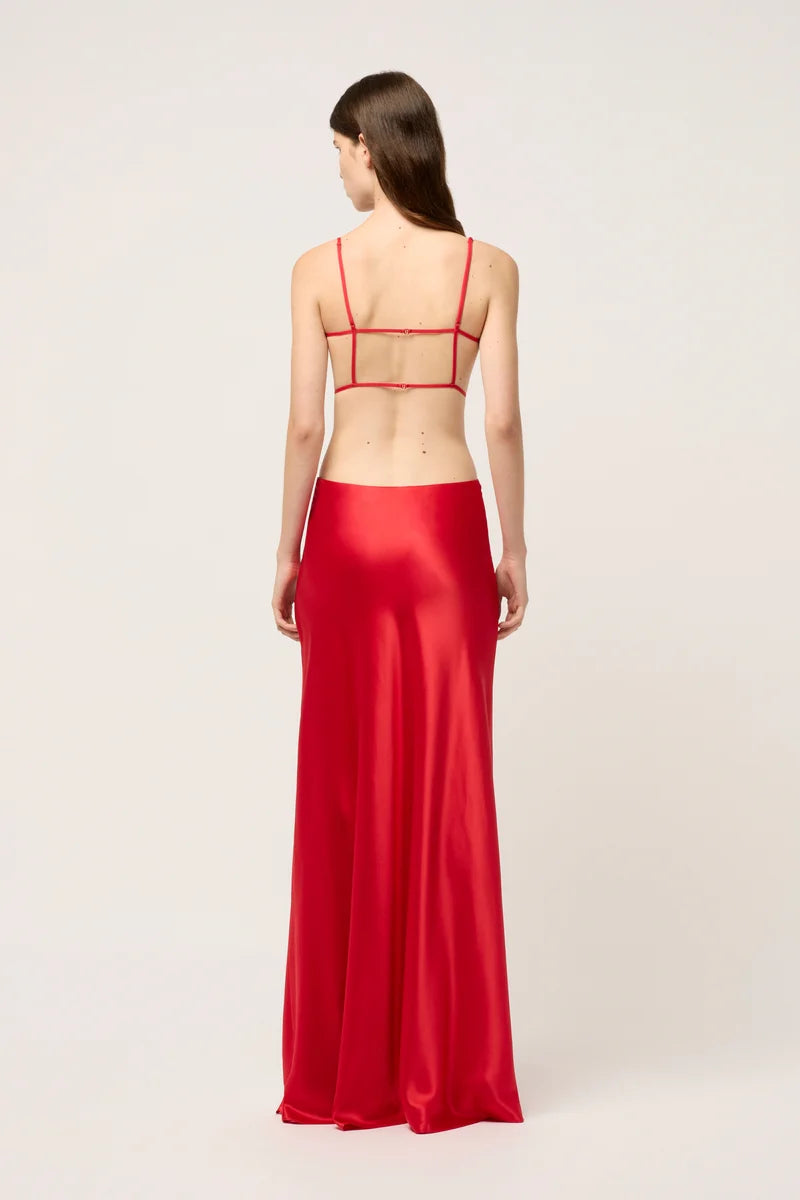 Hire MICHAEL LO SORDO All The Lovers Maxi Dress in Red