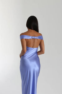 Hire NATALIE ROLT Bridget Dress in Bluebell