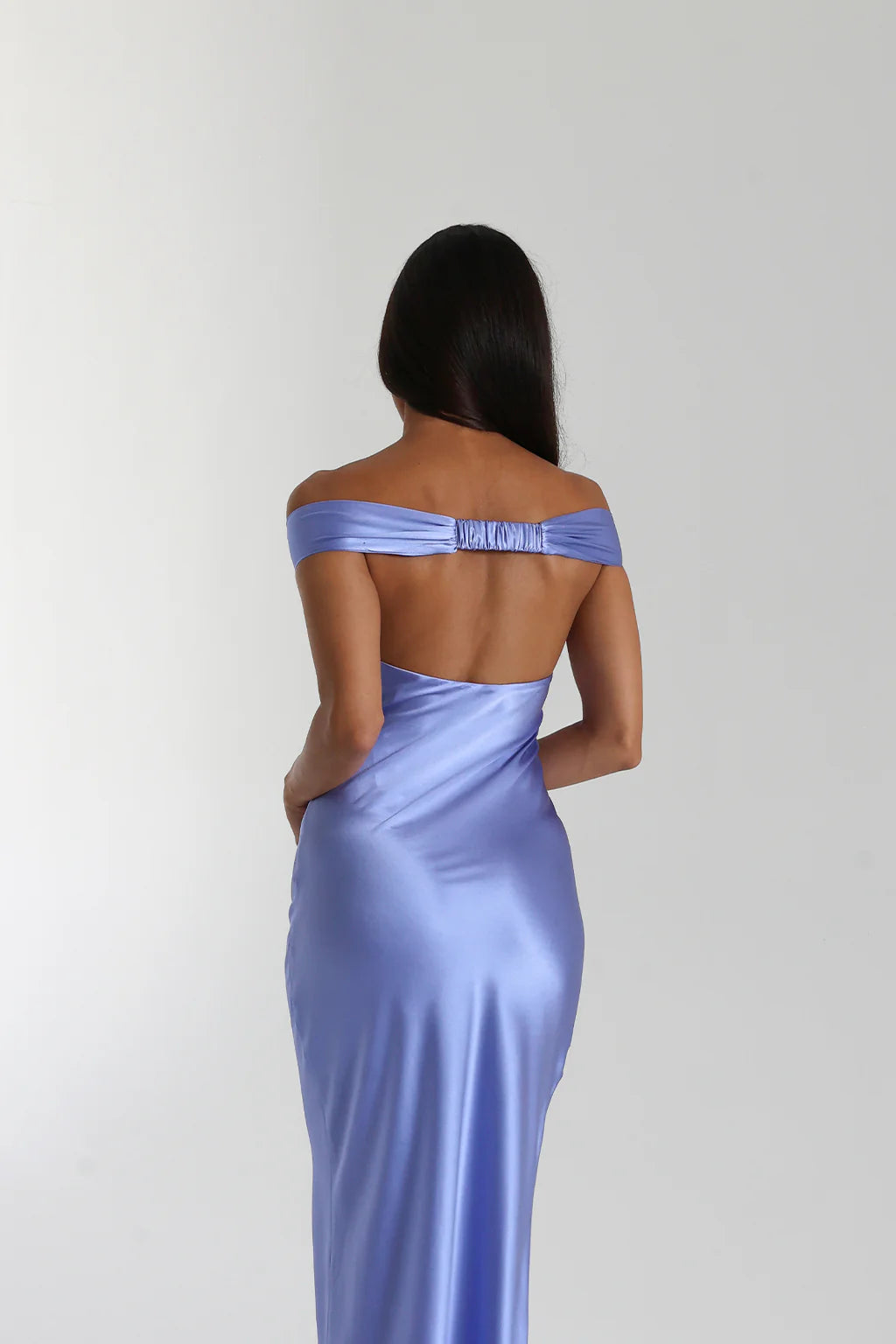 Hire NATALIE ROLT Bridget Dress in Bluebell