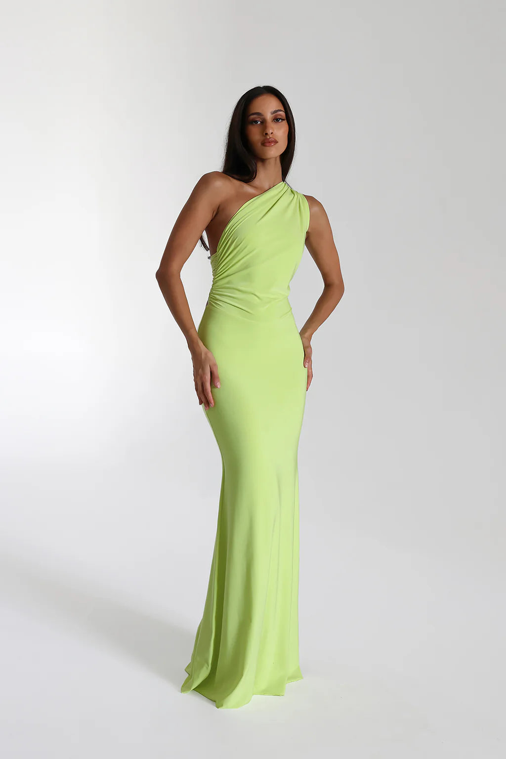Hire NATALIE ROLT Fabienne Gown in Citron – TheOnlyDress Hire
