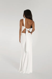 Hire NATALIE ROLT Fabienne Gown in White