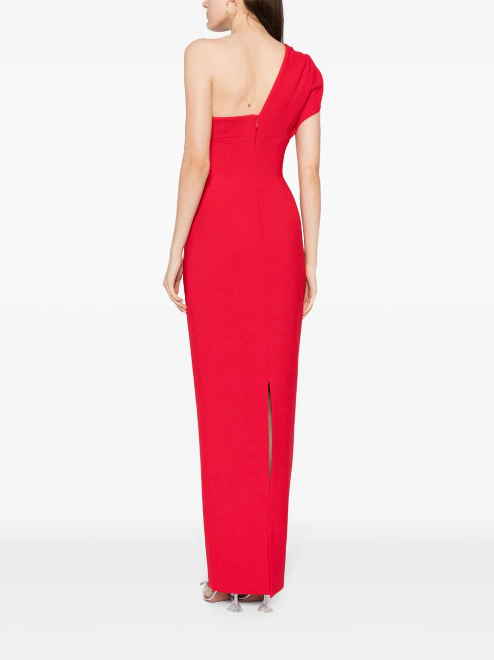 Hire RACHEL GILBERT Winnie Gown in Cherry Red
