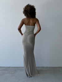 Hire Studio LEXI Tiffany Dress in Champagne