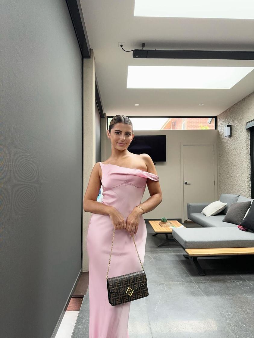 Hire NATALIE ROLT Monika Gown in Blossom Pink