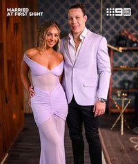 Hire NATALIE ROLT Marcella Gown in Lavender