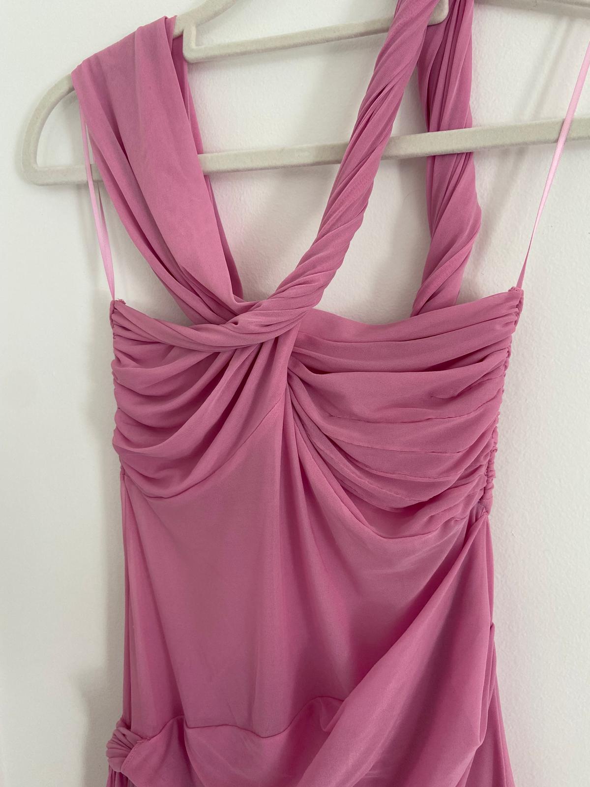 Hire RONNY KOBO Izel Dress in Carnation Pink