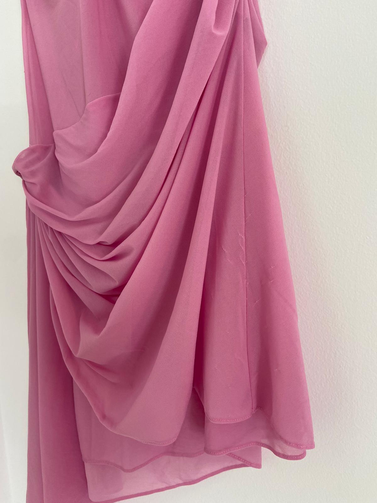Hire RONNY KOBO Izel Dress in Carnation Pink