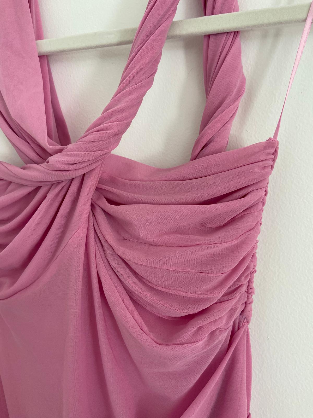 Hire RONNY KOBO Izel Dress in Carnation Pink