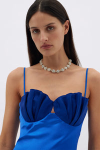 Hire RACHEL GILBERT Ryder Dress in Sapphire
