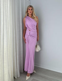 Hire CHRISTOPHER ESBER Twisted Lever Dress in Pink Tourmaline