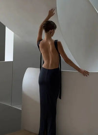 Hire EFFIE KATS Helena Gown in Black