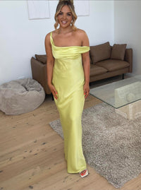 Hire NATALIE ROLT Monika Gown in Yellow