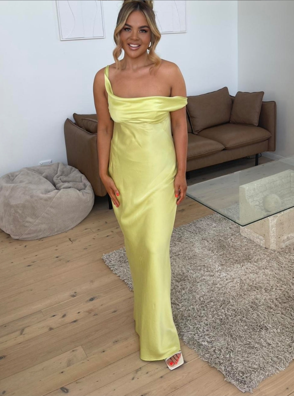 Hire NATALIE ROLT Monika Gown in Yellow