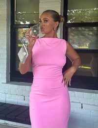 Hire EFFIE KATS Verona Gown in Fairy Floss Pink