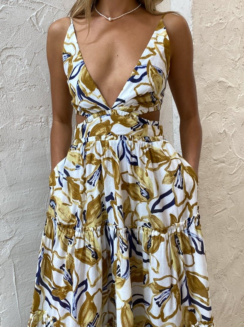 Hire Bec + Bridge Eugenie Maxi Dress In Print