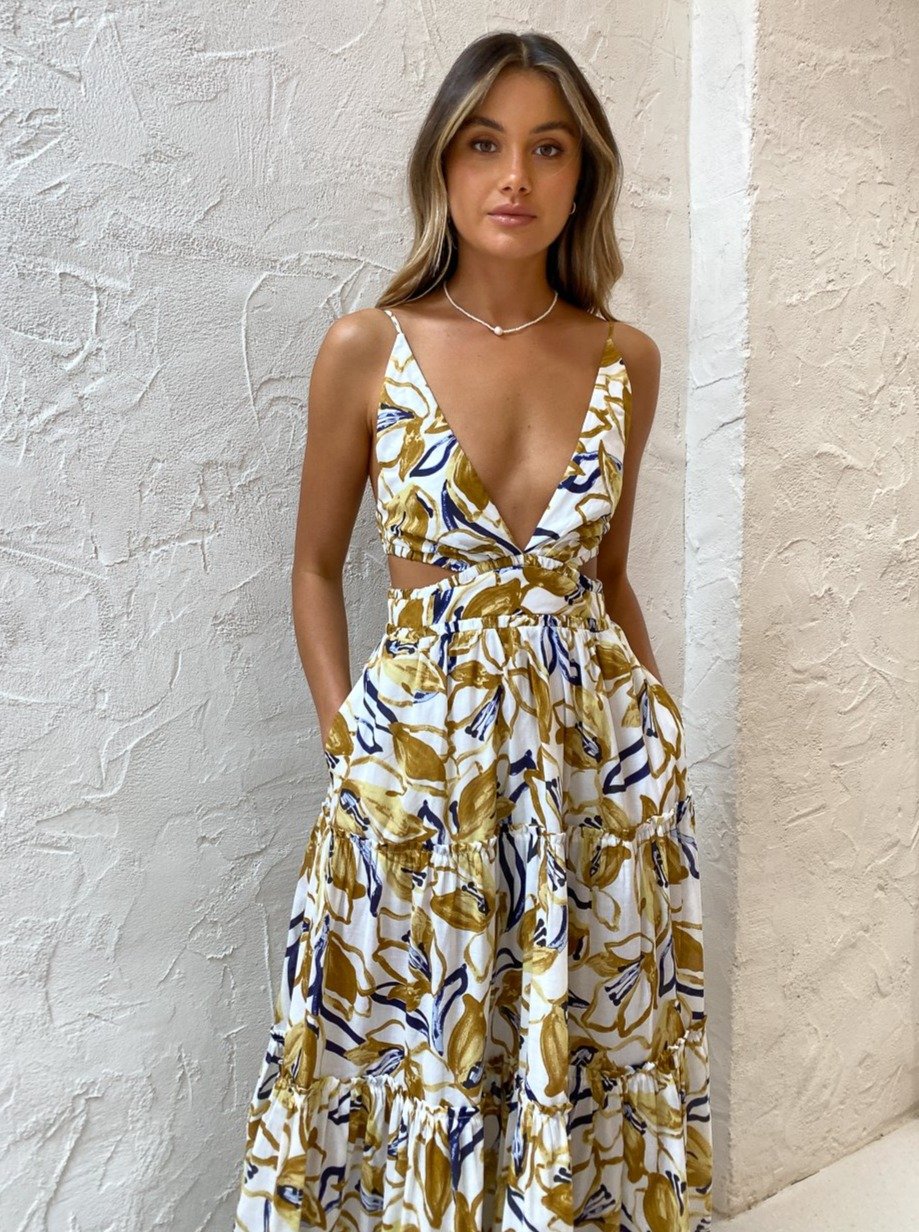 Hire Bec + Bridge Eugenie Maxi Dress In Print