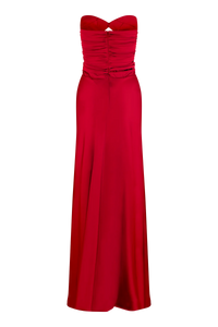 Hire HNTR Inka Gown in Wine Red