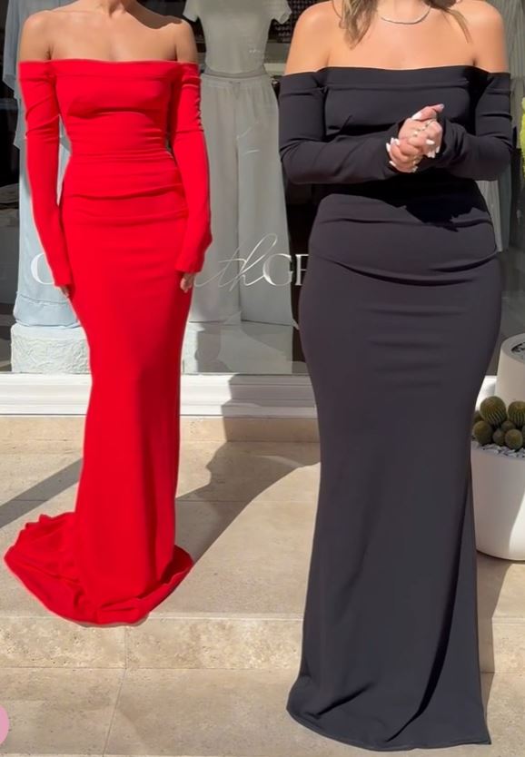 Hire EFFIE KATS Anita Gown in Black