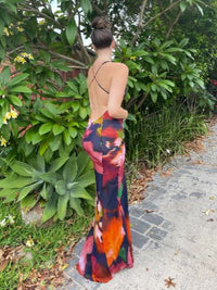 Hire RAT & BOA Paola Sheer Floral Slip Dress