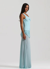 Hire NATALIE ROLT Cadence Gown in Baby Blue