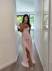 Hire MANNING CARTELL Double Time Pleat Dress in Hydrangea Pink