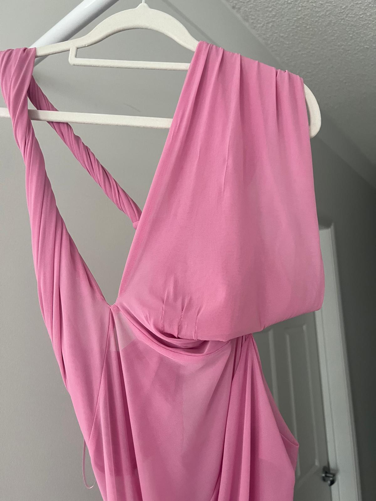 Hire RONNY KOBO Izel Dress in Carnation Pink