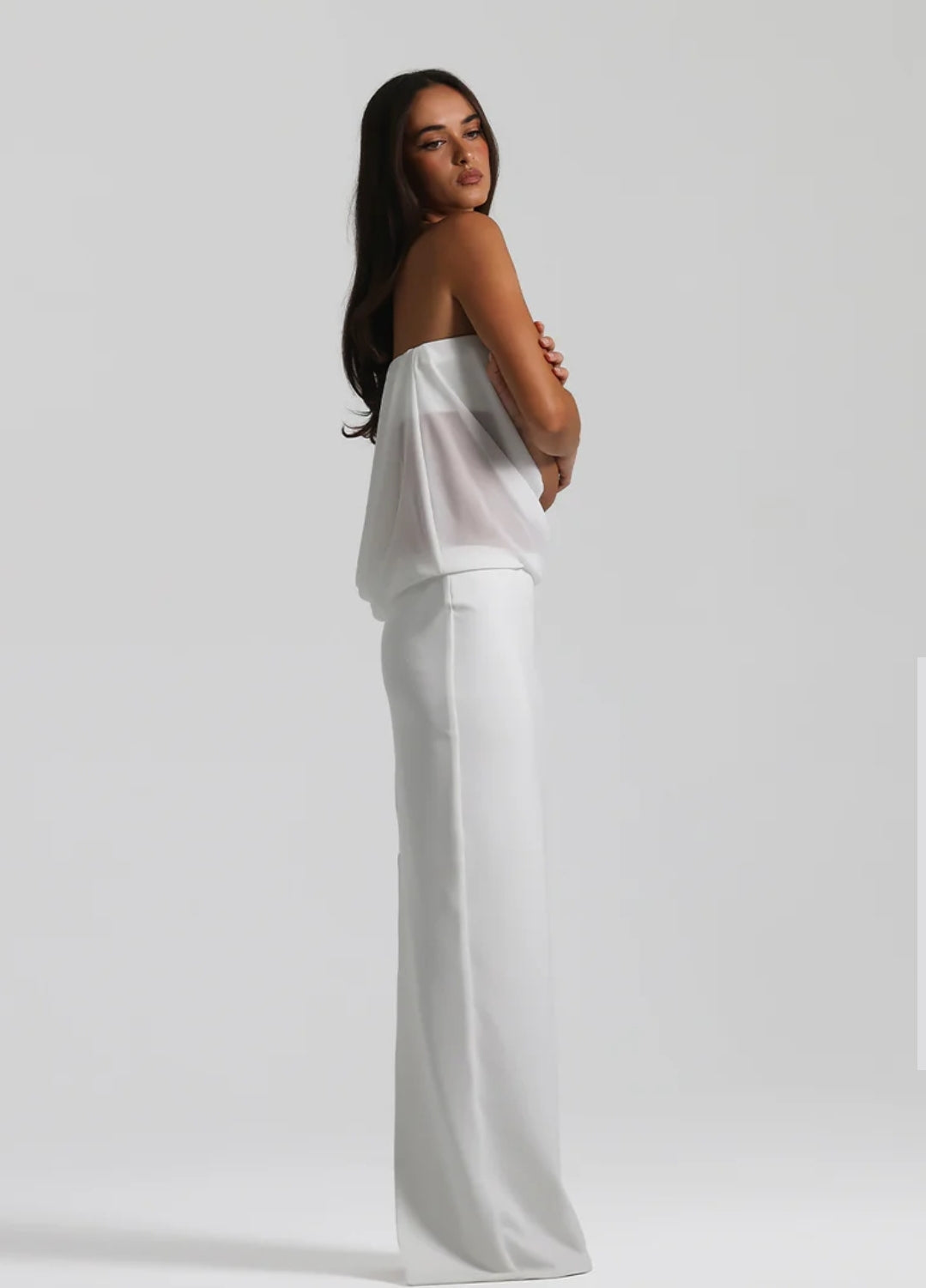 Hire NATALIE ROLT Tayte Dress in White