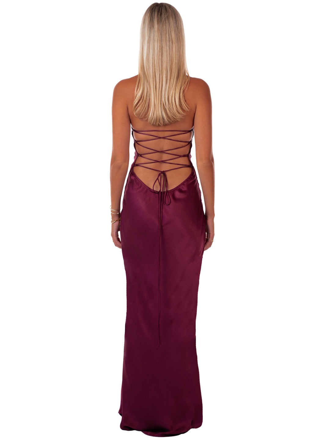 Hire I AM DELILAH. Jade Maxi in Berry Red