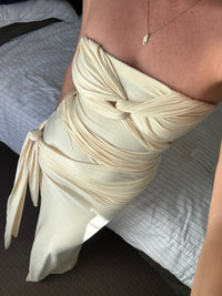 Hire NATALIE ROLT Miranda Gown in Lighter Lemon Yellow