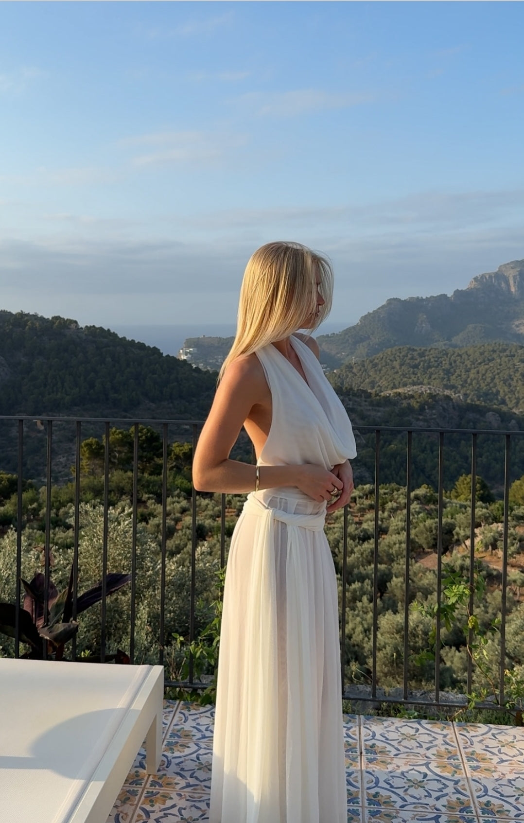 Hire RAPHAELLA SANTANTA Hera Dress in White