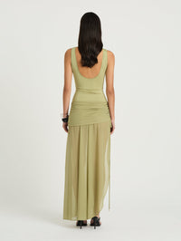 Hire BENNI Addison Maxi Dress in Pistachio