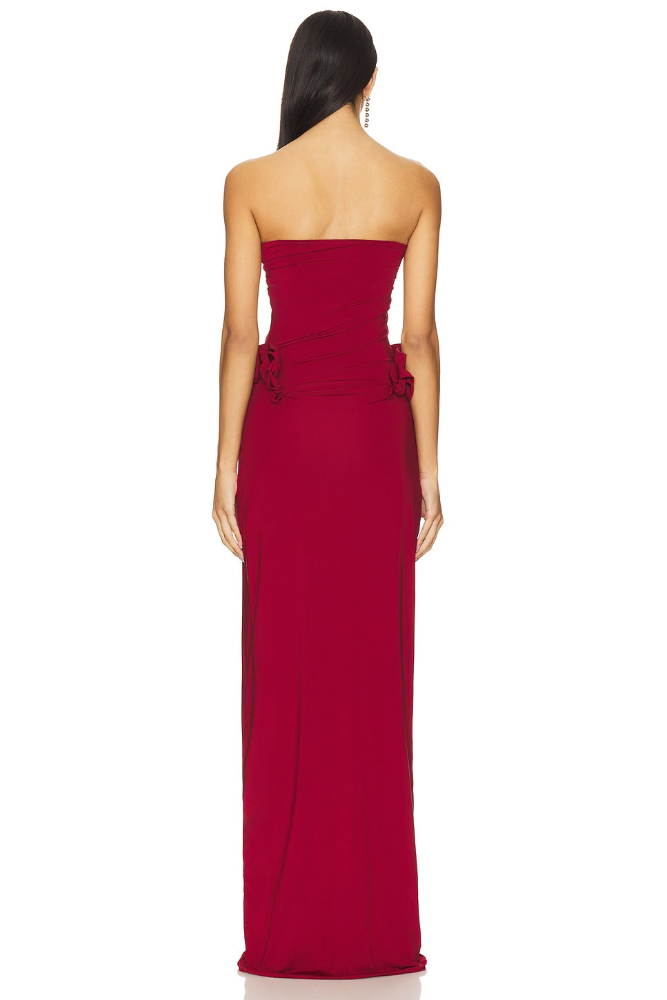 Hire MAYGEL CORONEL Calliope Maxi Dress in Carmesi Red