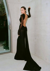 Hire EFFIE KATS Monaco Gown in Black