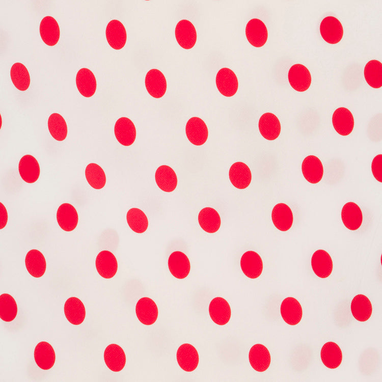 Hire REALISATION PAR The Claudia Maxi Dress in Super Dot White Red